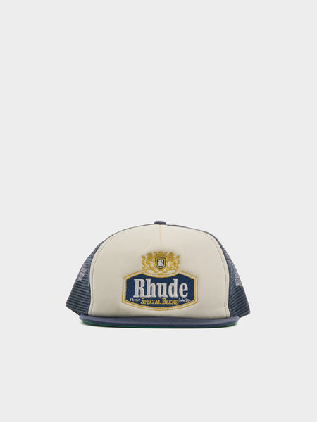 Special-Blend Trucker Hat, Navy / Off-White