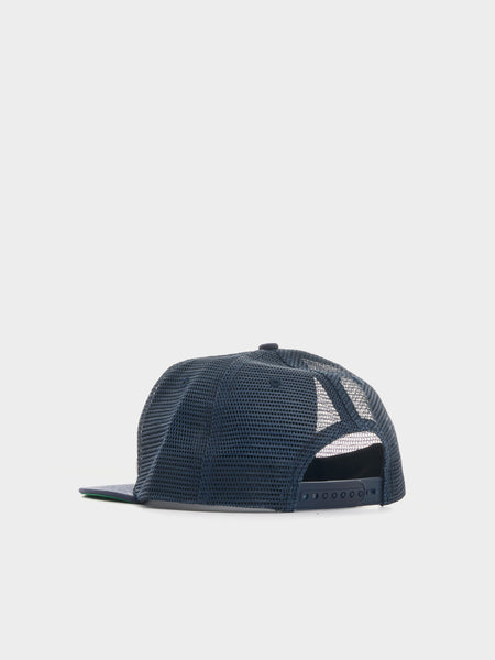 Special-Blend Trucker Hat, Navy / Off-White