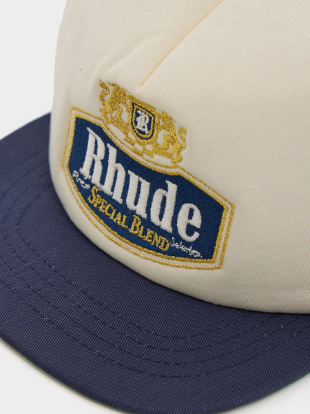 Special-Blend Trucker Hat, Navy / Off-White