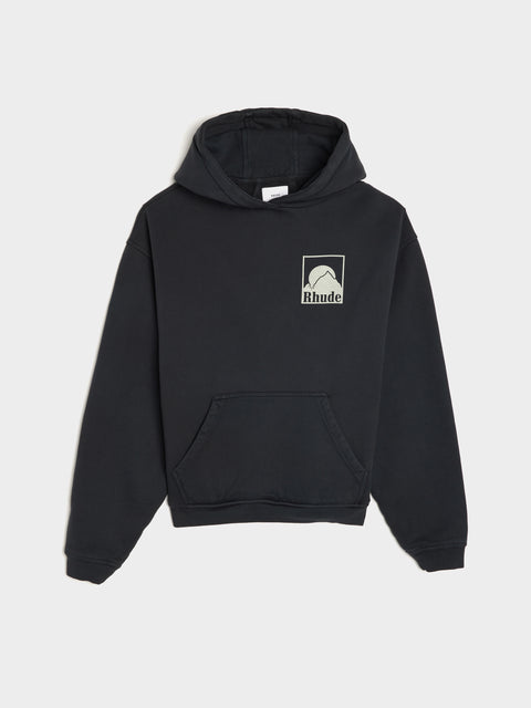 Moonlight Badge Hoodie, VTG Black