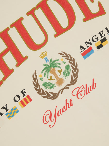 Bay Of Angels Yacht Tee, VTG White