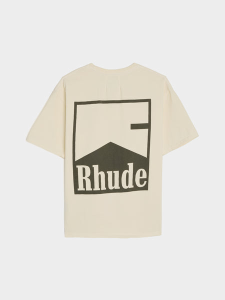 Rhude Chevron Tee, VTG White