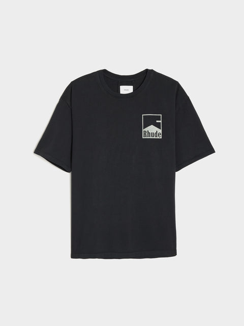 Rhude Chevron Tee, VTG Black