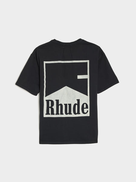 Rhude Chevron Tee, VTG Black