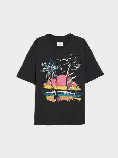 Saint-Rhude Tee, VTG Black