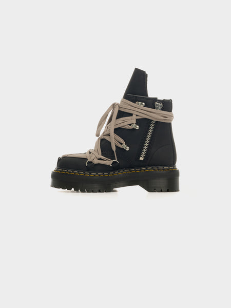 W DRKSHDW x Dr. Martens 1460 Quad Sole Megalace Boot, Black