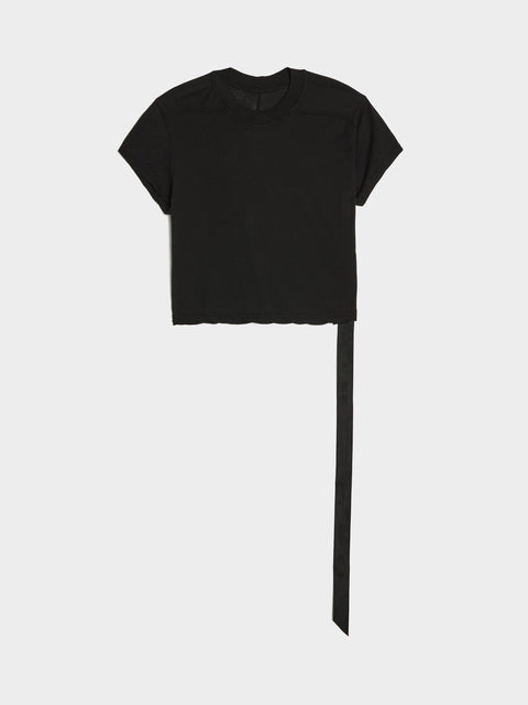 Cropped Small Level T-Shirt, Black