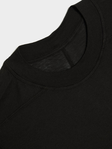 Cropped Small Level T-Shirt, Black