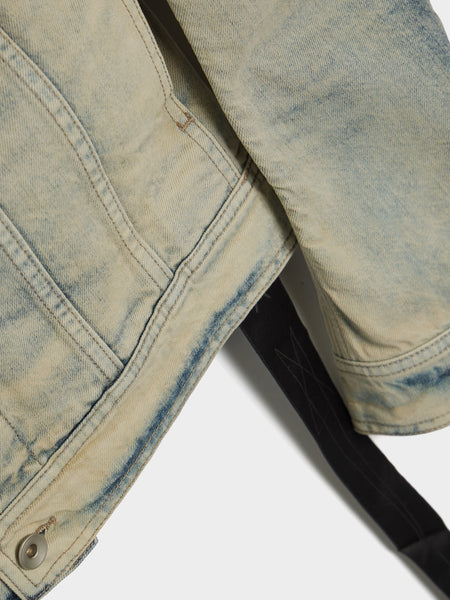 Denim Trucker Jacket, Mineral Pearl
