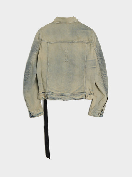 Denim Trucker Jacket, Mineral Pearl