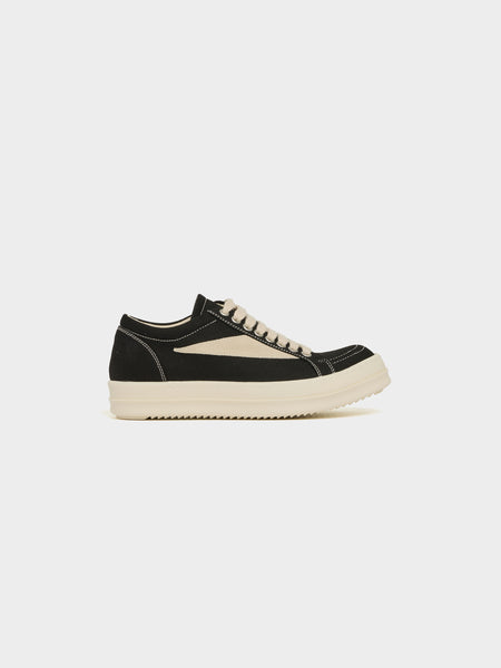 W Vintage Sneaker Denim, Black / Milk