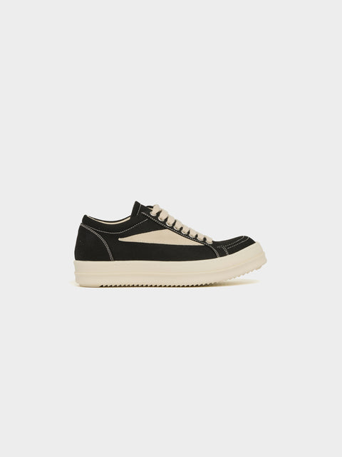 W Vintage Sneaker Denim, Black / Milk