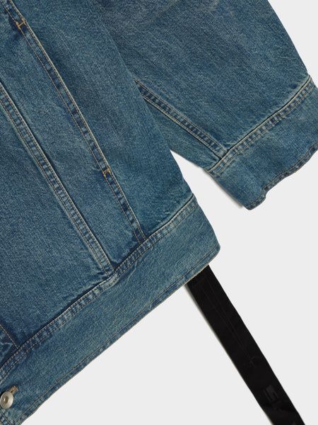 Jumbo Worker Jacket, Washed Indigo