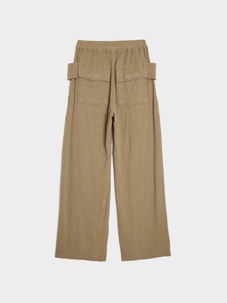 Cargo Drawstring Wide Pant, Dirty Pearl