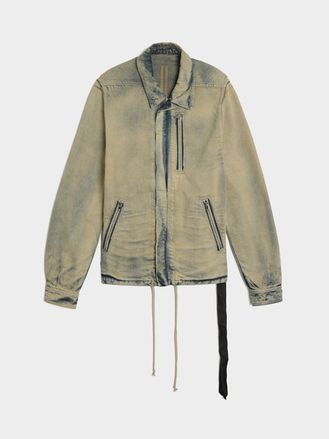 Concealed Zipfront Jacket, Mineral Pearl