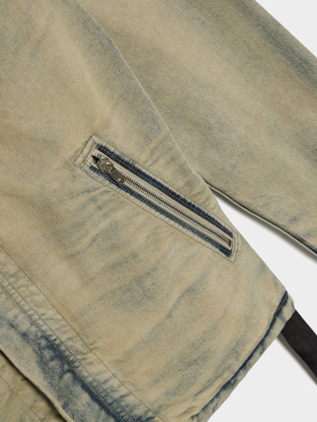 Concealed Zipfront Jacket, Mineral Pearl