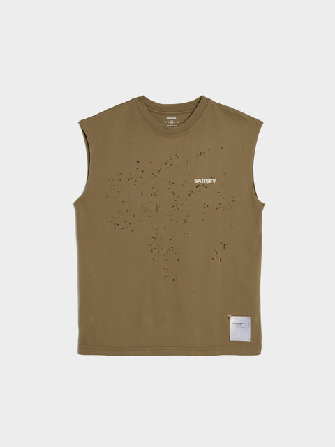 MothTech Muscle Tee, Aged Falcon