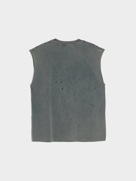 MothTech Muscle Tee II, Faded Black