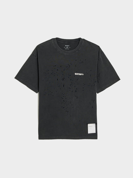 MothTech T-Shirt Basic Logo, Aged Black