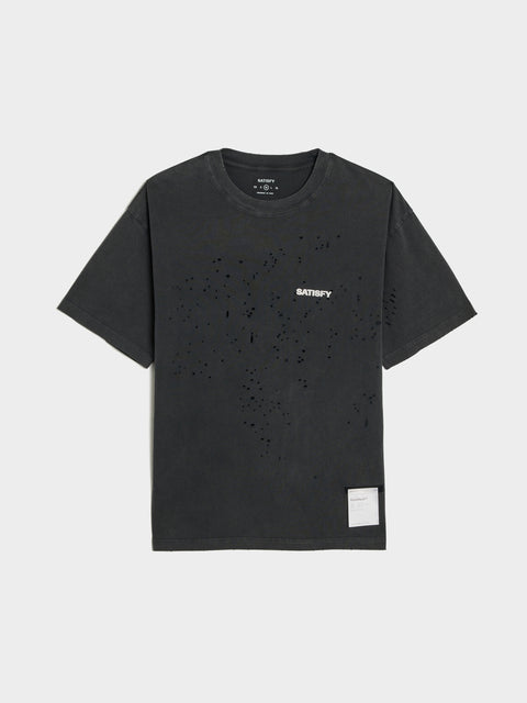 MothTech T-Shirt Basic Logo, Aged Black