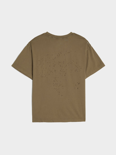 MothTech T-Shirt Small Logo, Aged Falcon