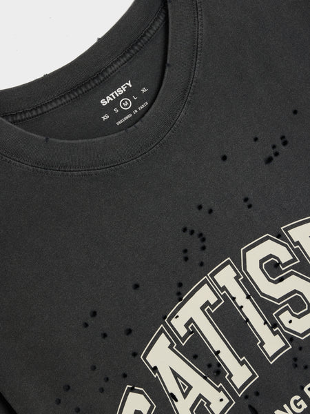 MothTech Running Equipment T-Shirt, Aged Black