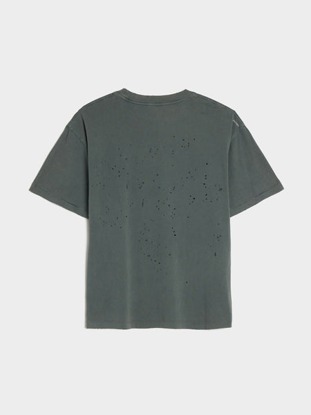 MothTech Small Logo T-Shirt, Faded Black