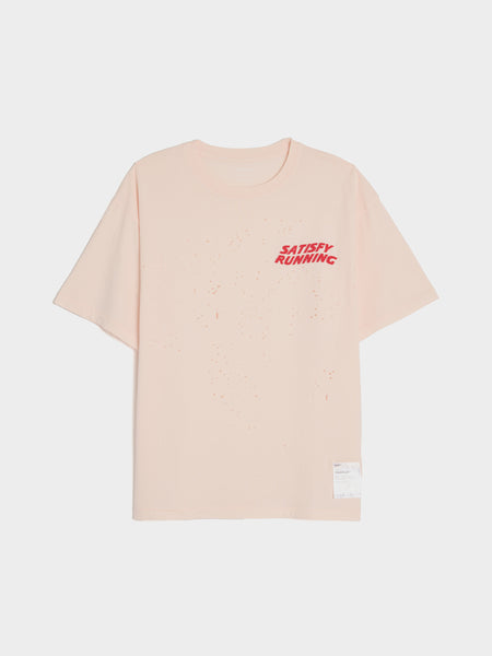 MothTech Running T-Shirt, Sun Bleached Rosewater