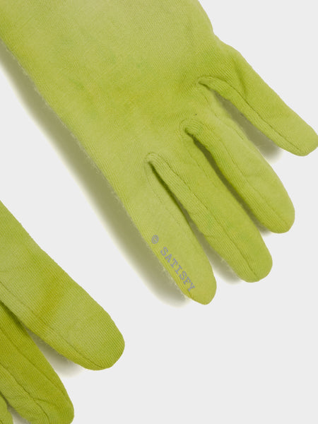 CloudMerino Liner Gloves, Grenoble Green