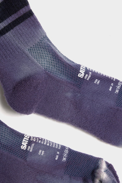 Merino Tube Socks, Deep Lilac