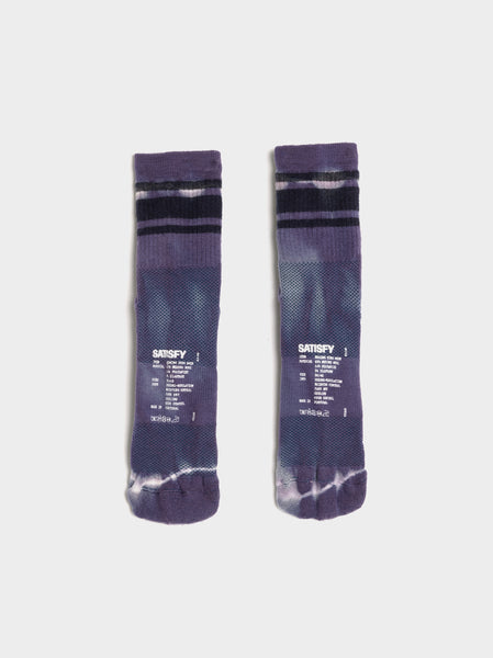 Merino Tube Socks, Deep Lilac