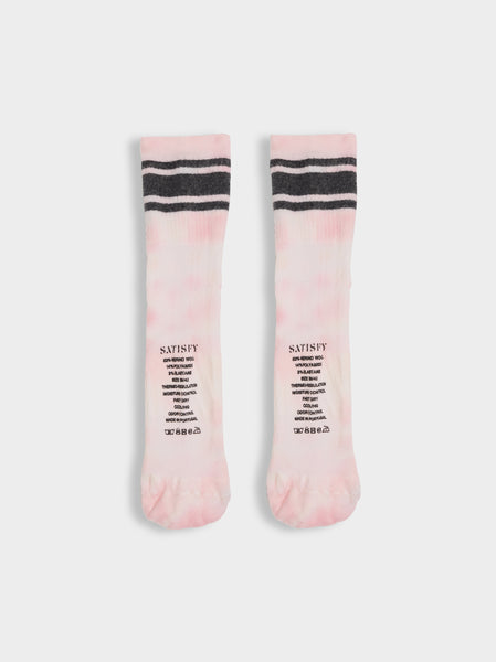 Merino Tube Socks, Rock Salt Tie-Dye