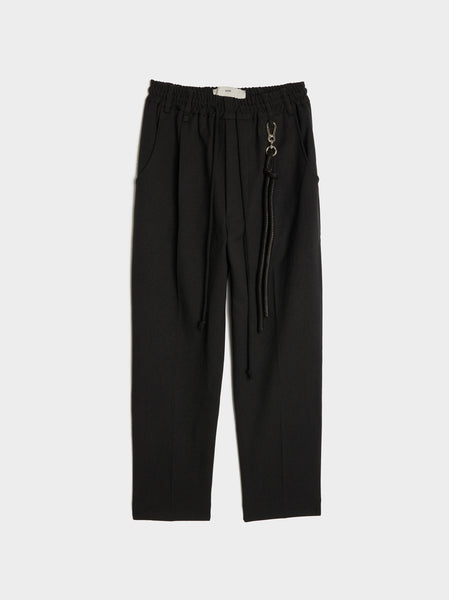 Recycled Poly Lounge Pant, Black