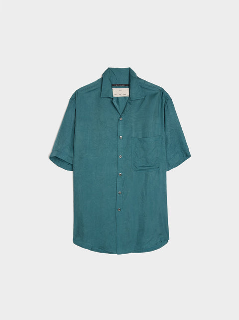 S/S Oversized Shirt, Blue