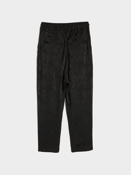 Antique Floral Lounge Pant, Black