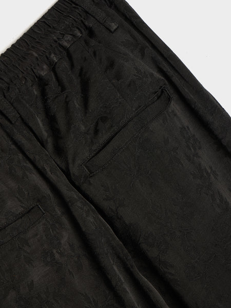 Antique Floral Lounge Pant, Black