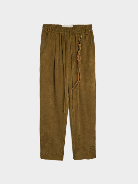 Antique Floral Lounge Pant, Khaki