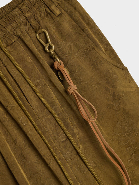 Antique Floral Lounge Pant, Khaki