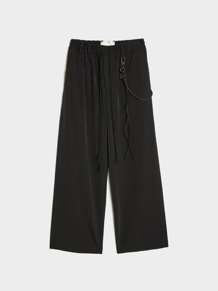 Poly Tech Relaxed Lounge Pant, Black