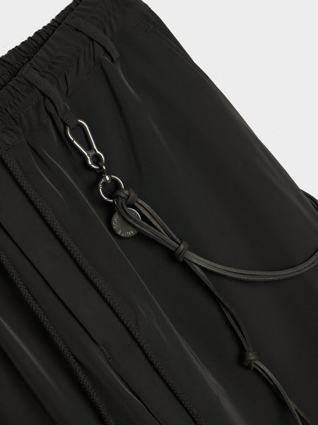 Poly Tech Relaxed Lounge Pant, Black