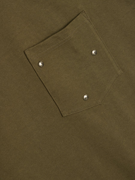 Arabesque Sleeveless Tee, Army