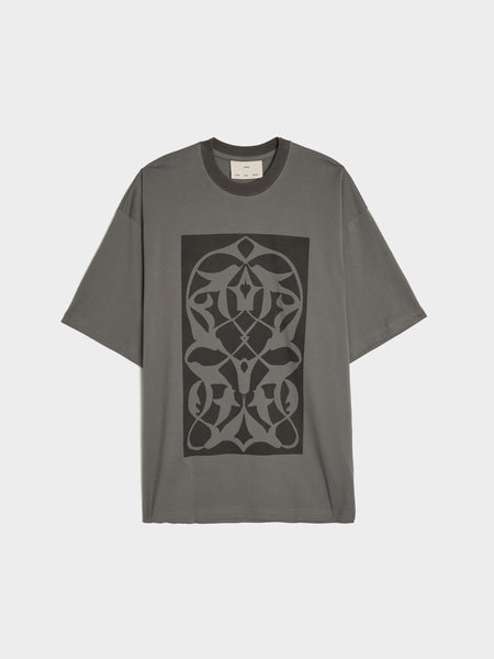 Arabesque Gym Tee, Grey