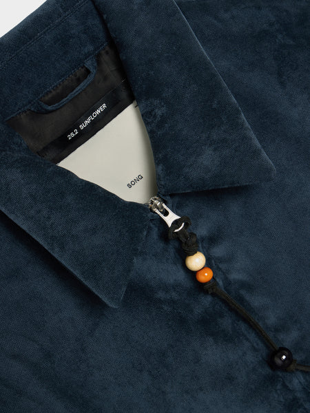 Slim Coach Jacket, Navy