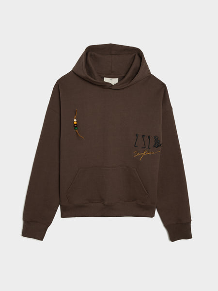 25.2 Sunflower Relaxed Hoodie, Dirt