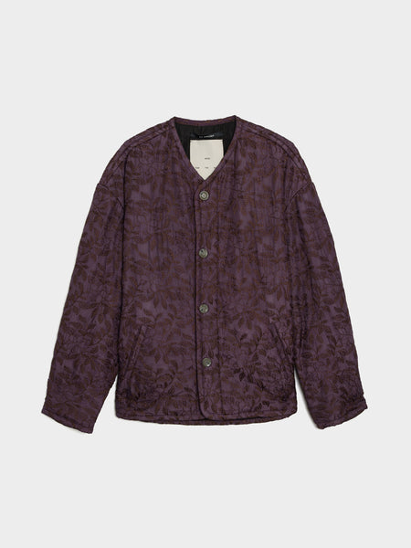 Unisex Oversized Liner Jacket, Purple