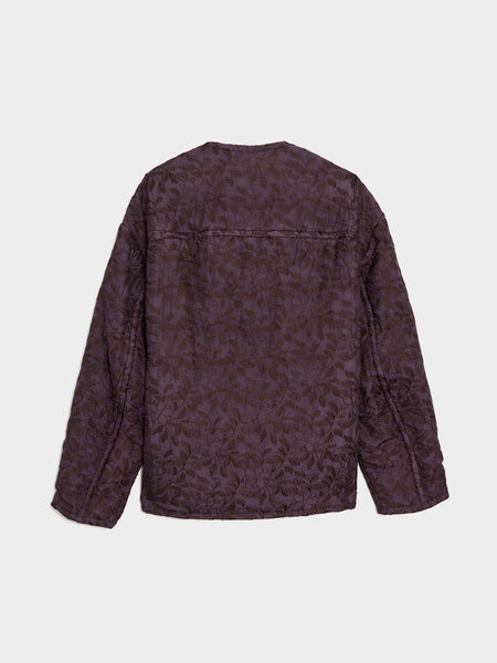 Unisex Oversized Liner Jacket, Purple