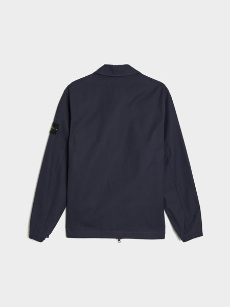 Panama Cotton Overshirt, Ink