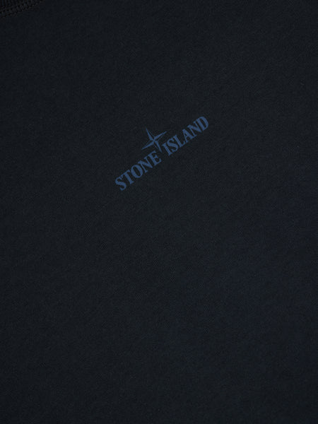Institutional One Print T-Shirt, Navy Blue