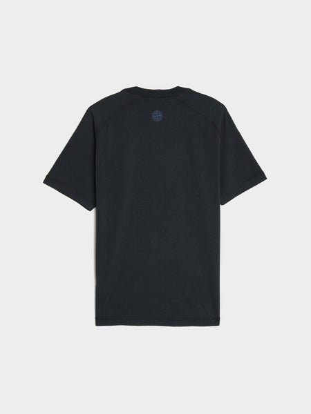 Institutional Two Print T-Shirt, Navy Blue
