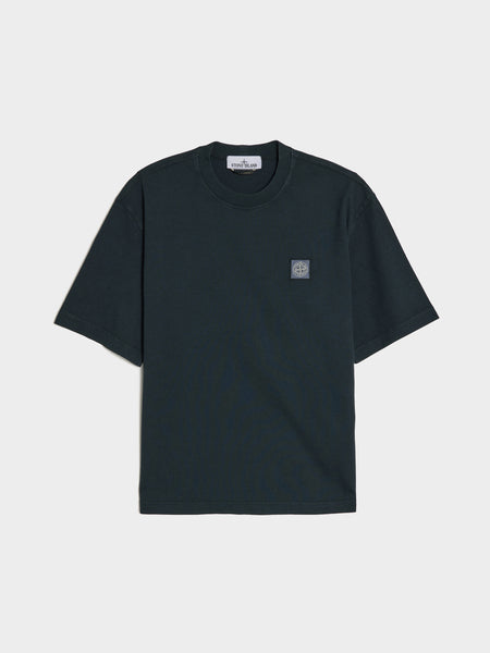 Combed Organic Cotton T-Shirt, Navy Blue